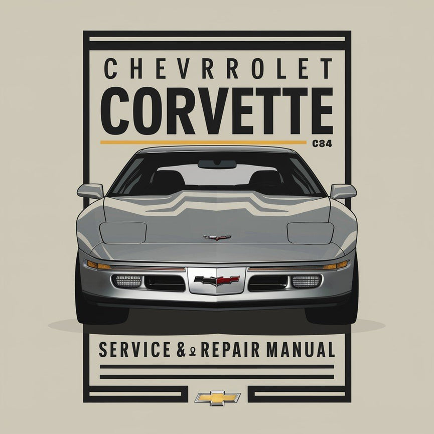 1991 Chevrolet Corvette C4 Wartungs- und Reparaturhandbuch