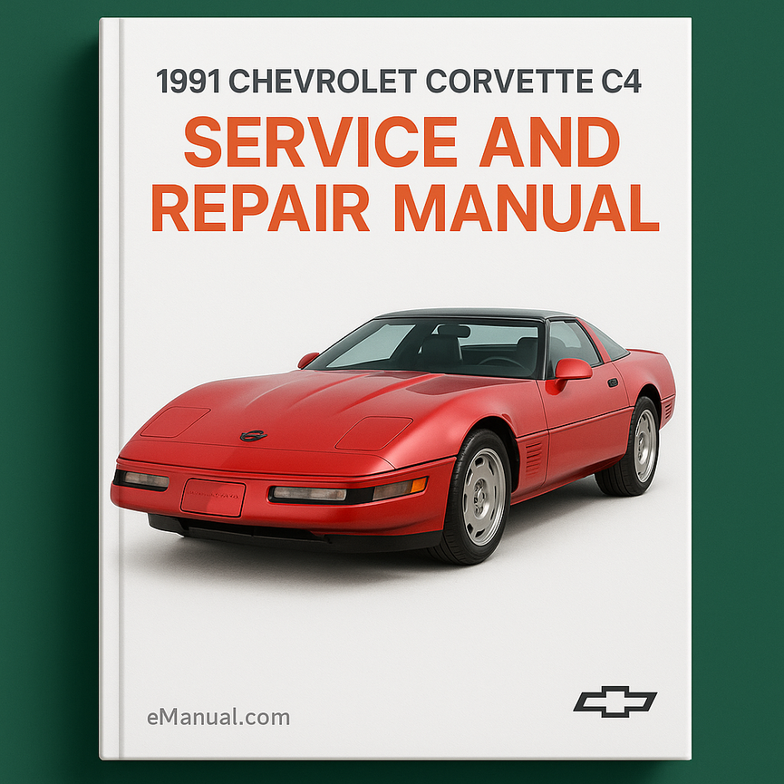 1991 Chevrolet Corvette C4 Service and Repair Manual