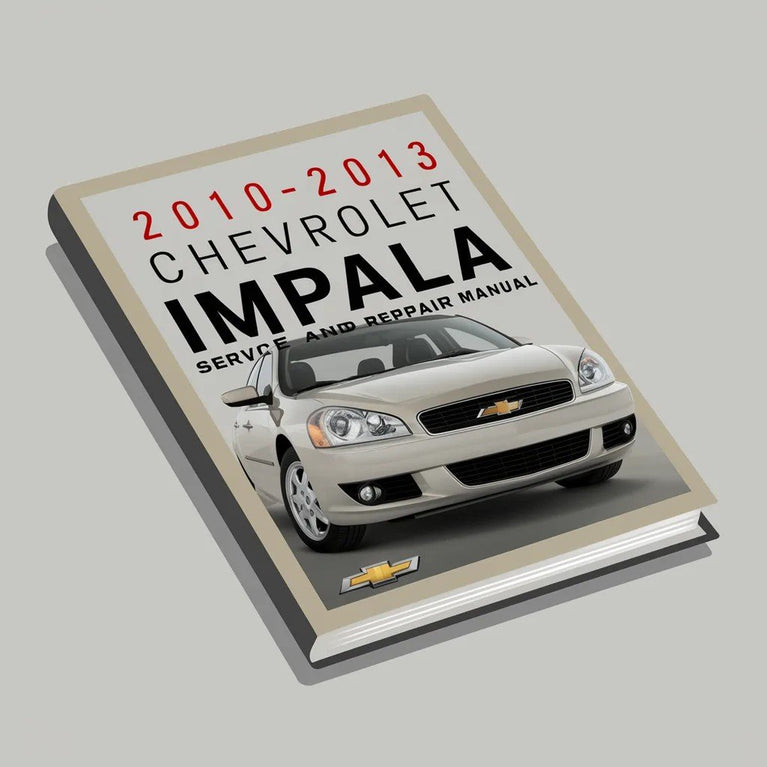 Manual de servicio y reparación del Chevrolet Impala 2010-2013