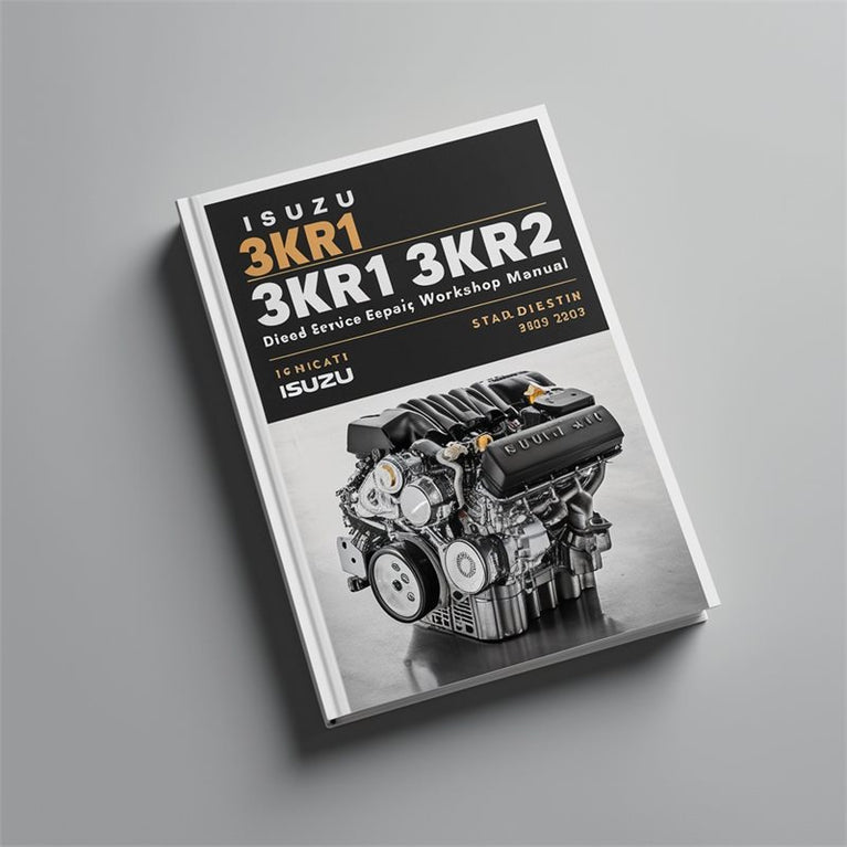 Isuzu 3KC1 3KR1 3KR2 Diesel Engine Service Repair Workshop Manual PDF