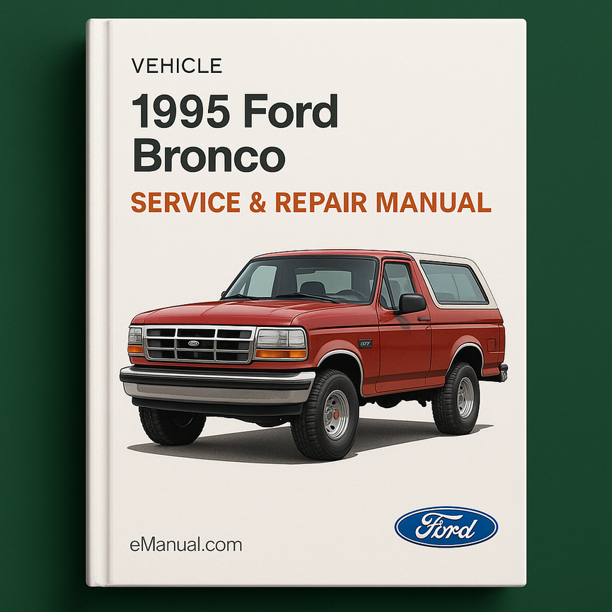 Manual de servicio y reparación del Ford Bronco 1995