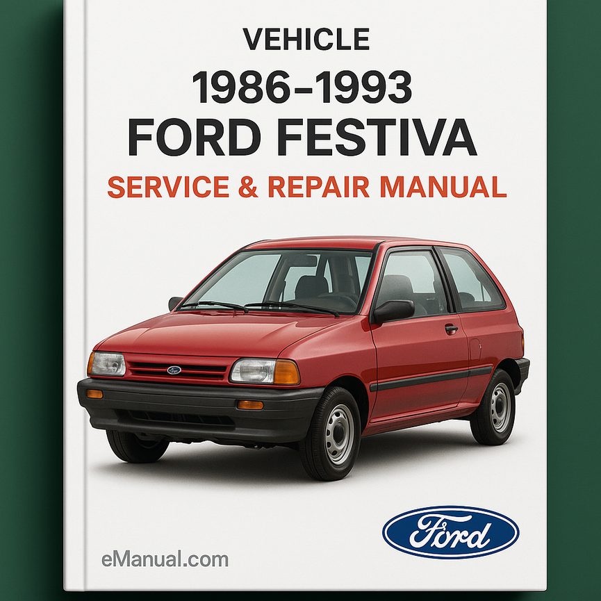 1986-1993 Ford Festiva Service- und Reparaturhandbuch