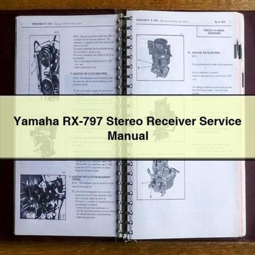 Yamaha RX-797 Stereo Receiver Service Manual Download PDF