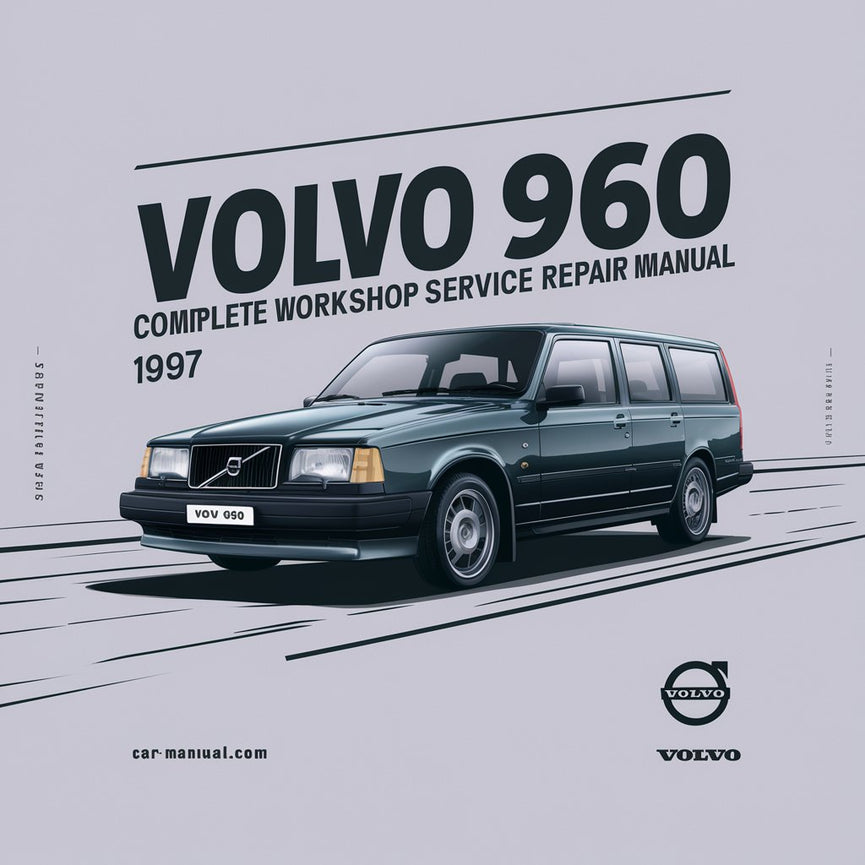 Manual completo de servicio y reparación del taller Volvo 960 1997