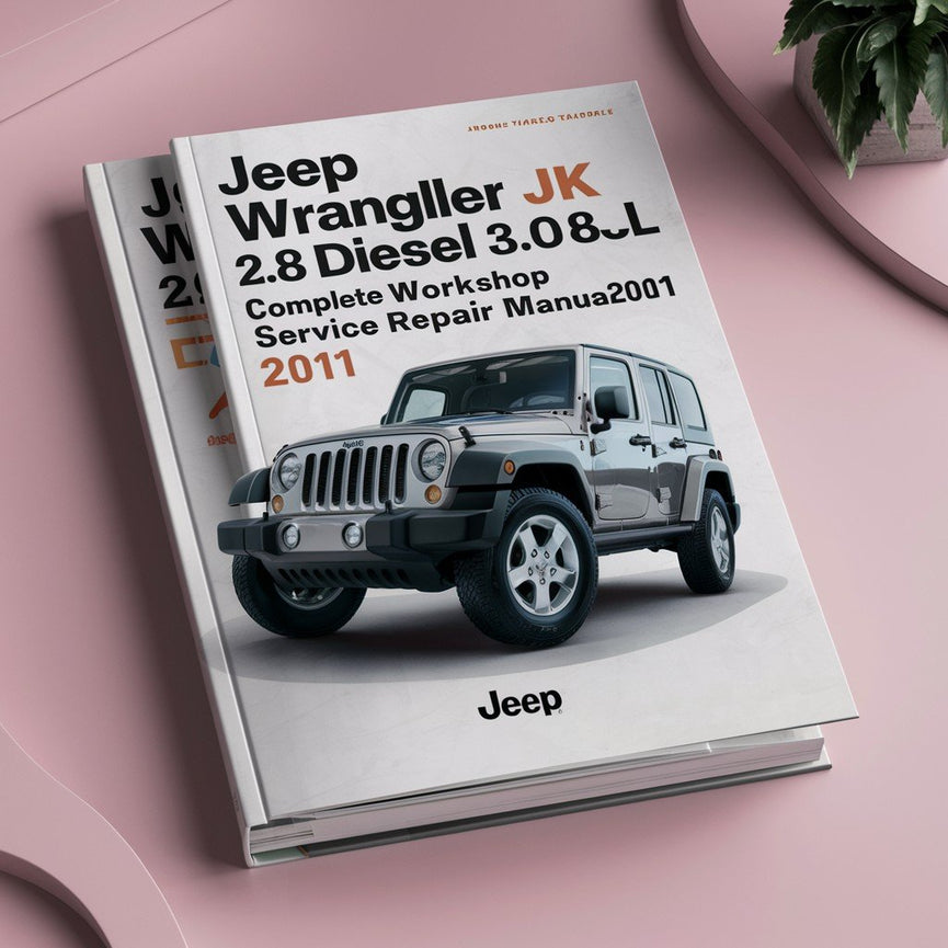 Jeep Wrangler JK 2.8 Diesel 3.0L 3.6L Complete Workshop Service Repair Manual 2011