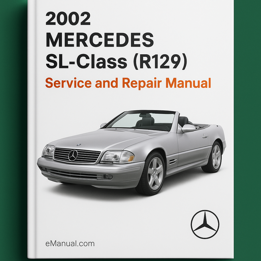 2002 Mercedes SL-Klasse (R129) Service- und Reparaturhandbuch