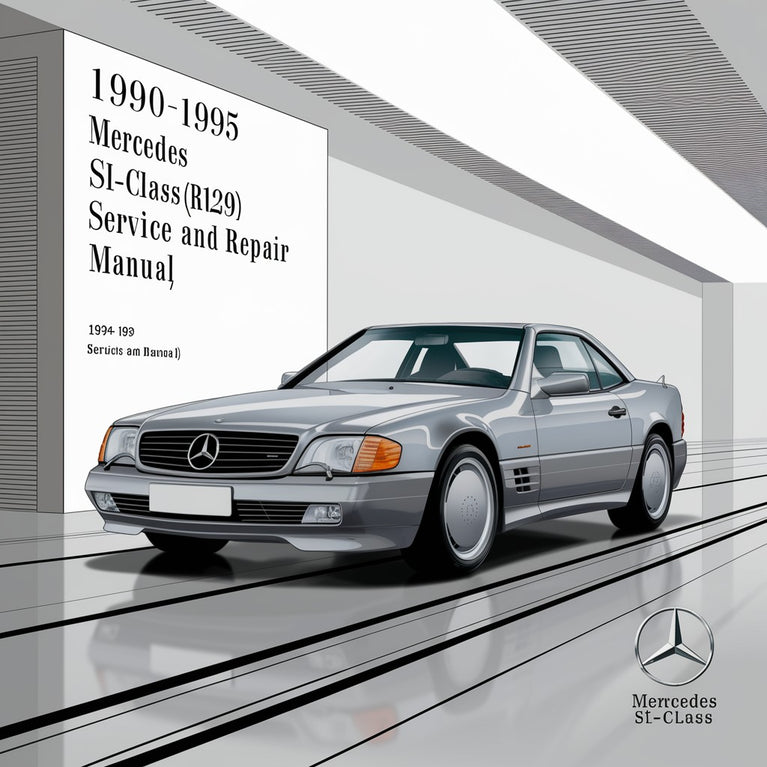 1990-1995 Mercedes SL-Klasse (R129) Wartungs- und Reparaturhandbuch