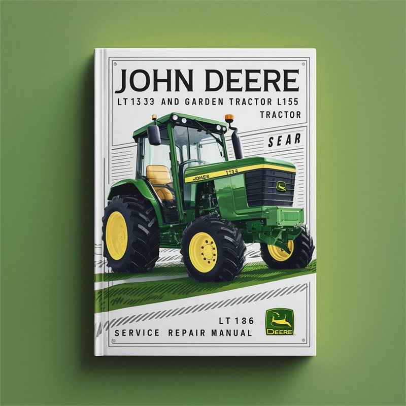 John Deere LT133 LT155 LT166 Lawn Garden Tractor Service Repair Workshop Manual PDF