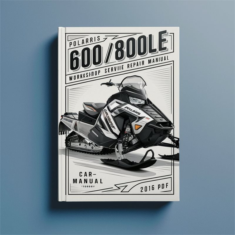 2015-2017 Polaris 600/800 Axys Snowmobile Service Repair Workshop Manual PDF