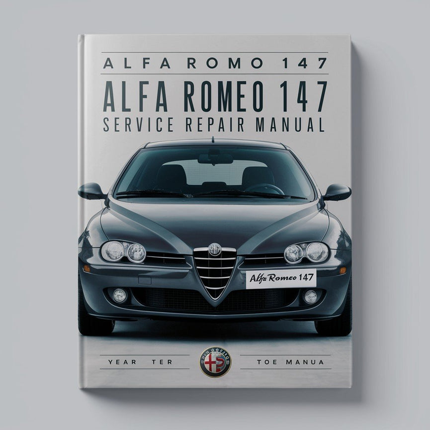 Alfa Romeo 147 3.2 V6 Service- und Reparaturhandbuch