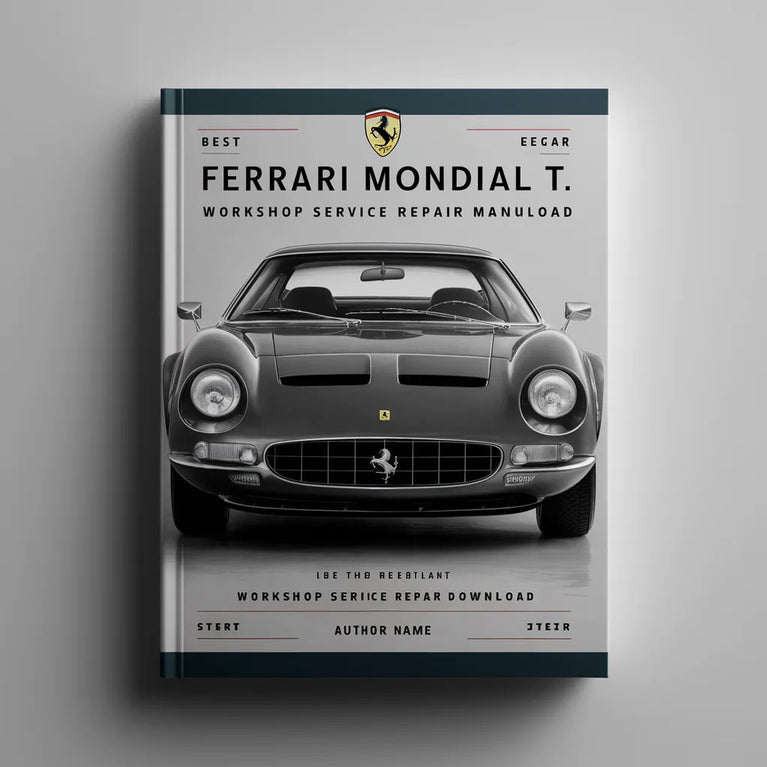 Bestes Ferrari Mondial T Werkstatt-Service-Reparaturhandbuch #VERKAUF