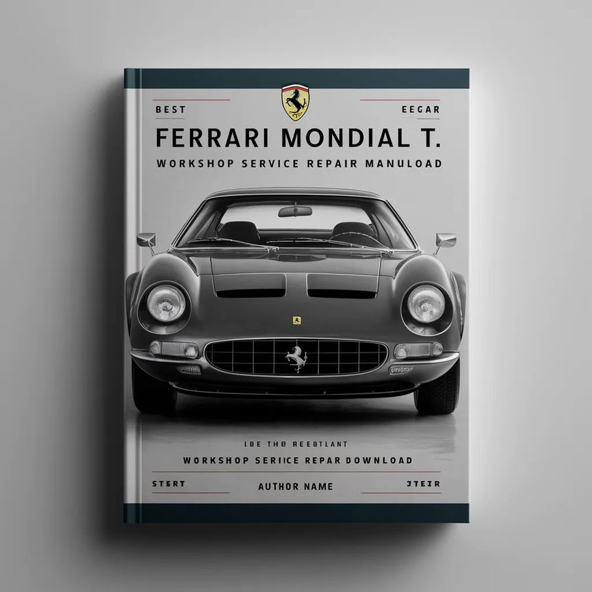 Mejor manual de servicio y reparación del taller Ferrari Mondial T # VENTA