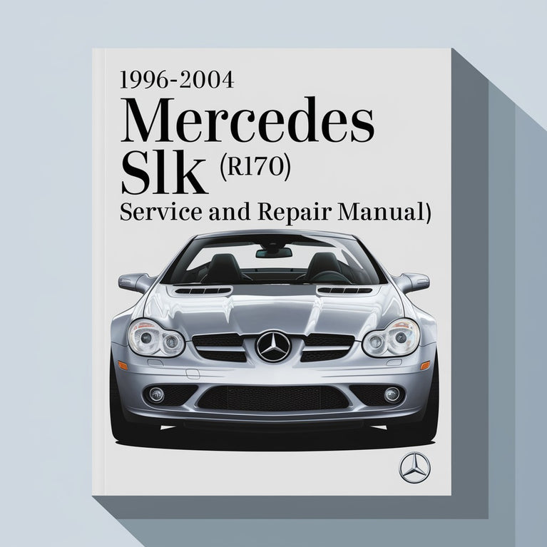 Manual de servicio y reparación del Mercedes SLK (R170) 1996-2004