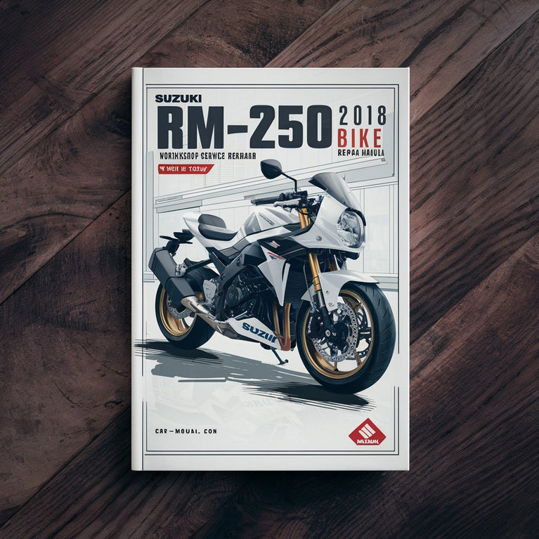 Manual de reparación y servicio del taller de la motocicleta Suzuki RM-Z250 RMZ250 2008-2018