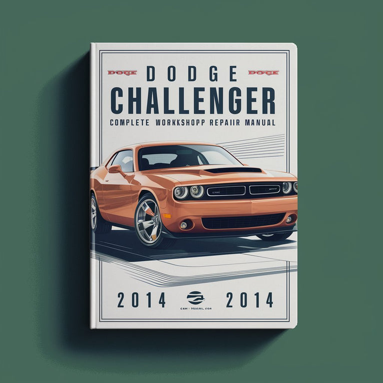 Manual completo de servicio y reparación del taller Dodge Challenger 2014