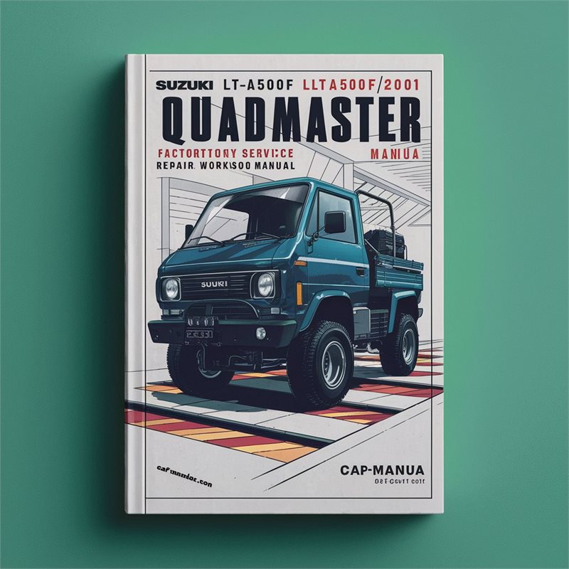 2000-2001 Piaggio LT Suzuki -a500f LTA500F Quadmaster Service Repair Workshop Manual PDF
