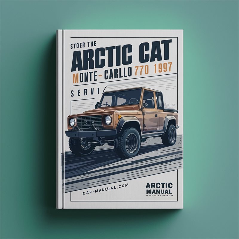1997 Arctic CAT Tigershark Monte Carlo 770 Service Repair Workshop Manual PDF