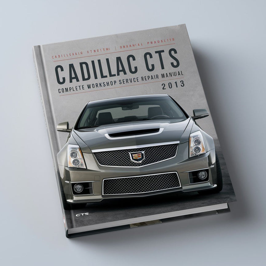 Cadillac CTS Komplettes Werkstatthandbuch 2013