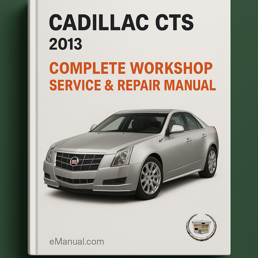 Cadillac CTS Komplettes Werkstatthandbuch 2013