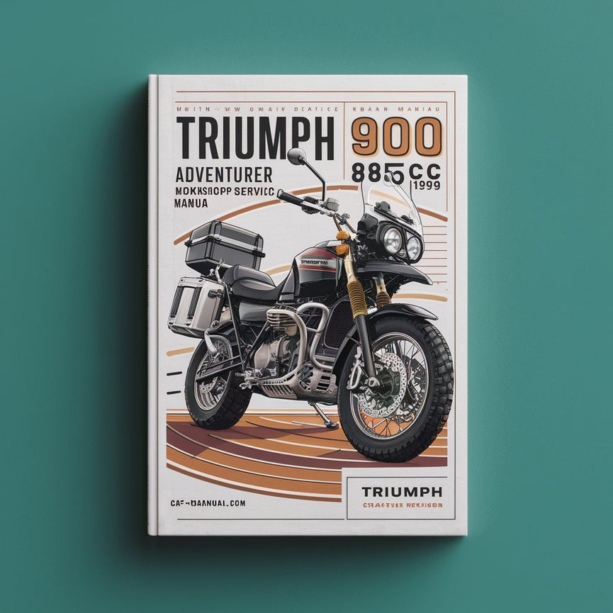 Manual de reparación y servicio del taller de la Triumph 900 Adventurer 885cc 1996-1999