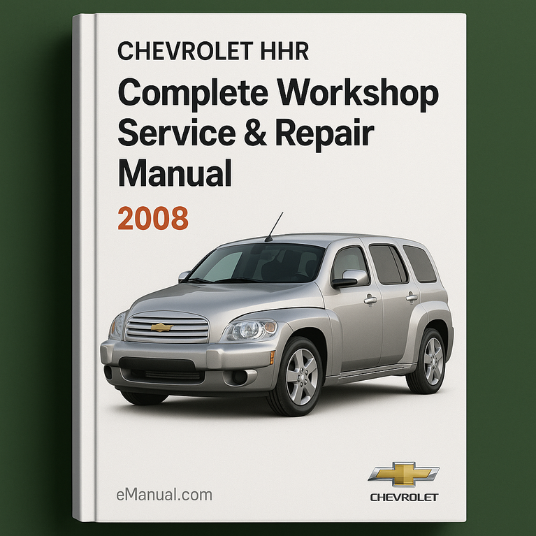 Chevrolet HHR Chevy HHR Komplettes Werkstatthandbuch 2008