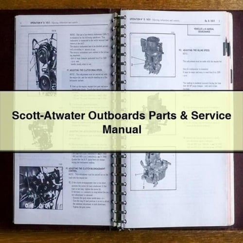 Scott-Atwater Outboards Parts & Service Manual PDF Download