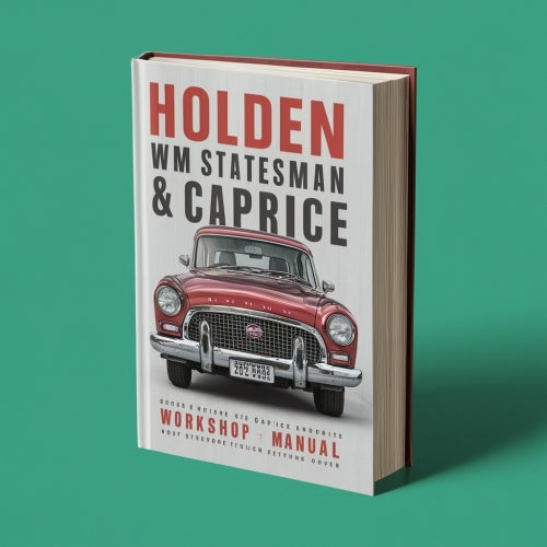 Manual de taller de Holden WM Statesman y Caprice