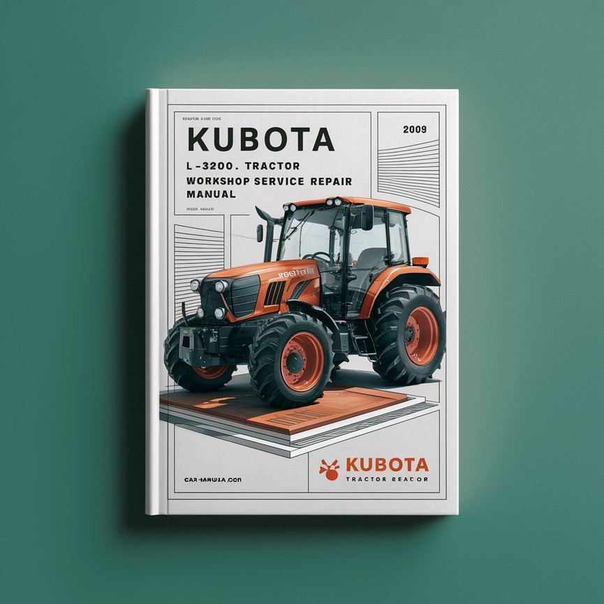 Kubota L3200 L 3200 tractor Workshop Service Repair Manual