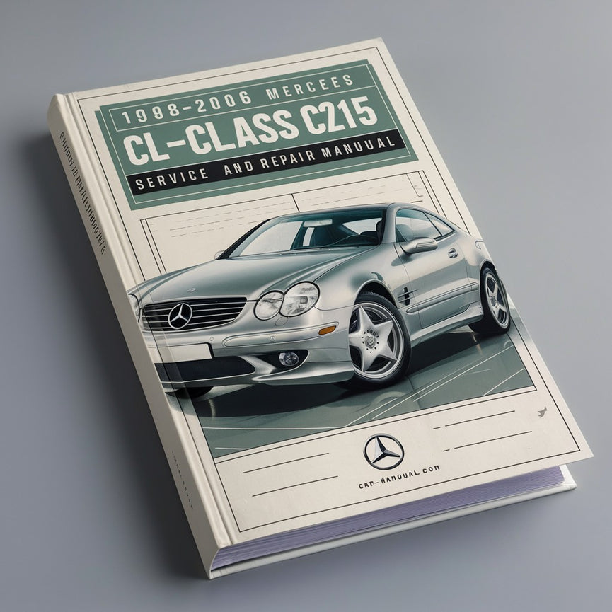 Manual de servicio y reparación del Mercedes Clase CL C215 1998-2006