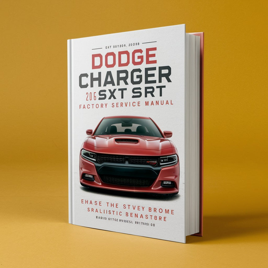 Dodge Charger SXT SRT 2015-2018 Factory Service Repair Manual