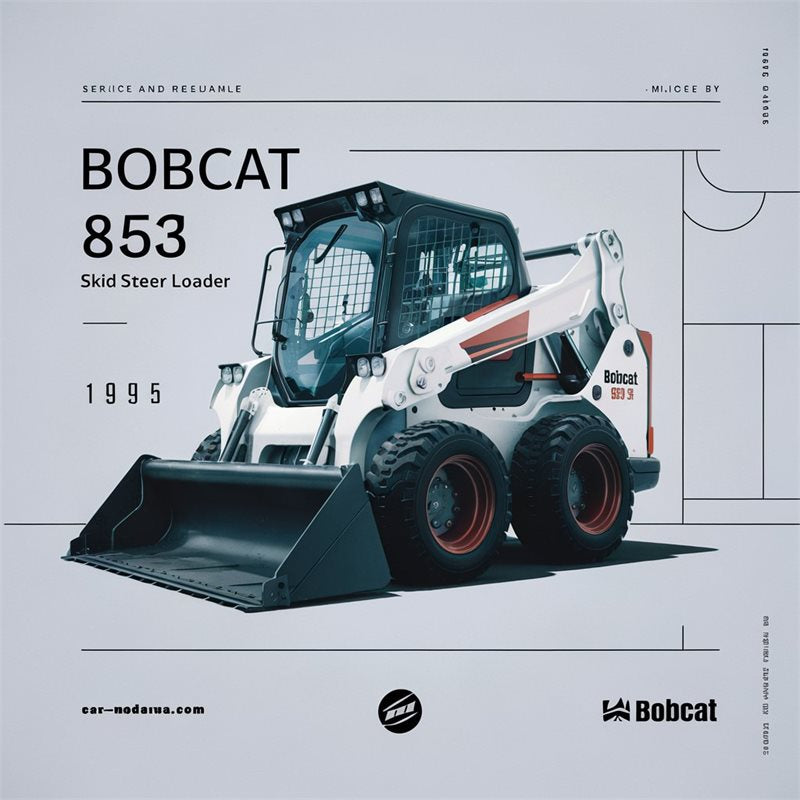 1995 Bobcat 853 Skid Steer Loader (edition ) Service Repair Workshop Manual PDF