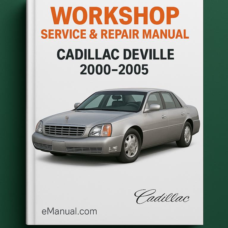 Cadillac Deville Werkstatt-Reparaturhandbuch 2000-2005