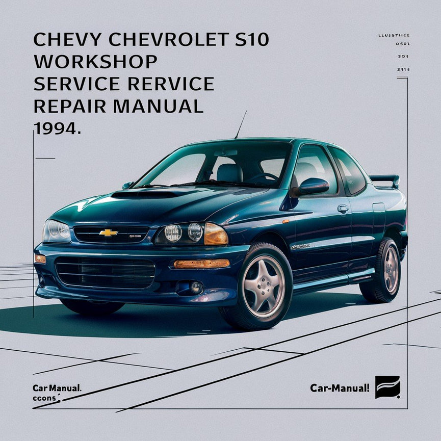 Manual de servicio y reparación del taller Chevrolet S10 1994-2005