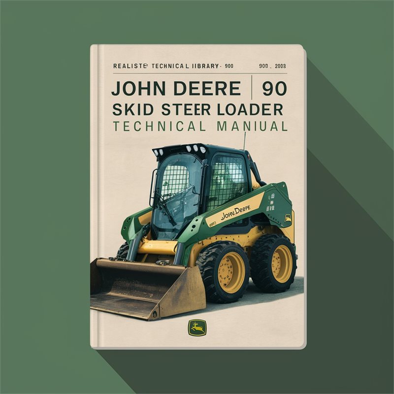 John Deere 90 Skid Steer Loader Service Repair Workshop Manual PDF