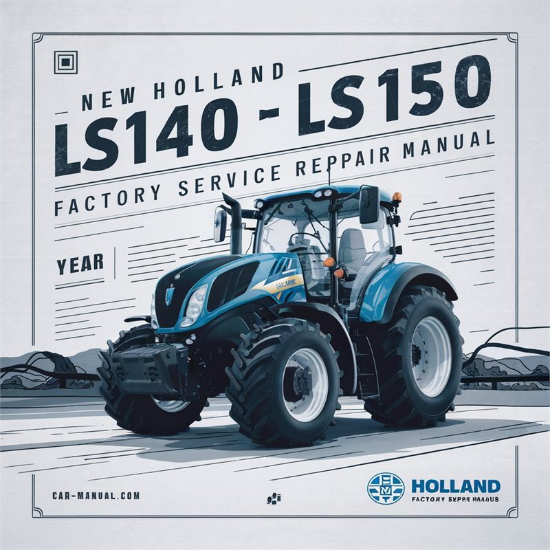 New Holland LS140 LS150 Service Repair Workshop Manual PDF