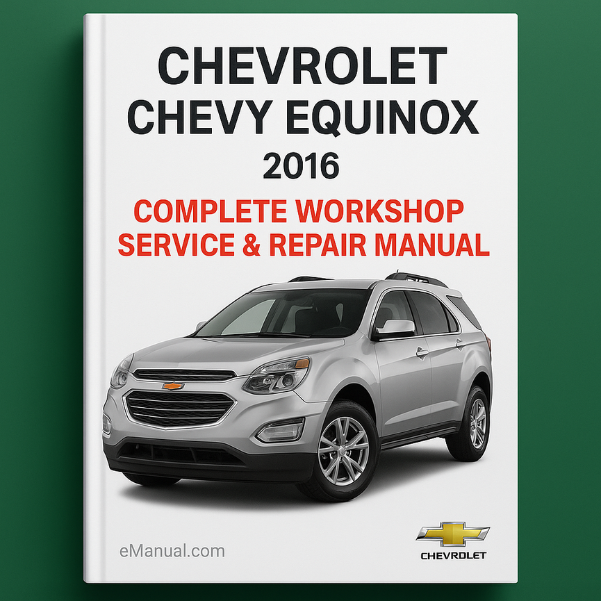 Chevrolet Chevy Equinox Komplettes Werkstatthandbuch 2016