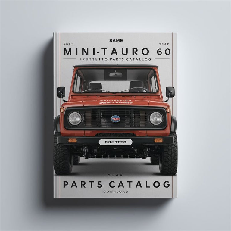 Same Minitauro 60 Frutteto Parts Catalog PDF Manual Download