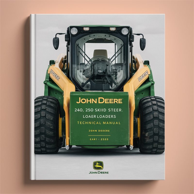 John Deere 240 250 Skid Steer Loaders Technical Manual PDF