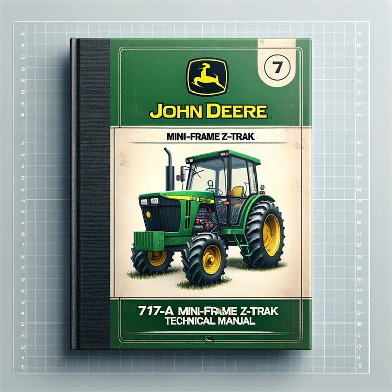 John Deere 717A 727A Mini-Frame Z-Trak Technical Manual PDF