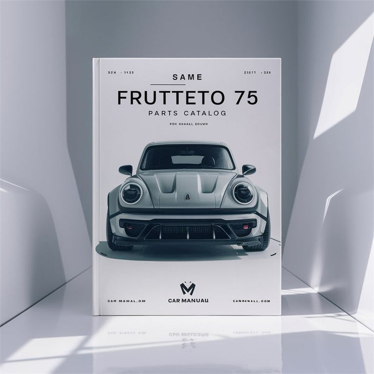 Same Frutteto 75 Parts Catalog PDF