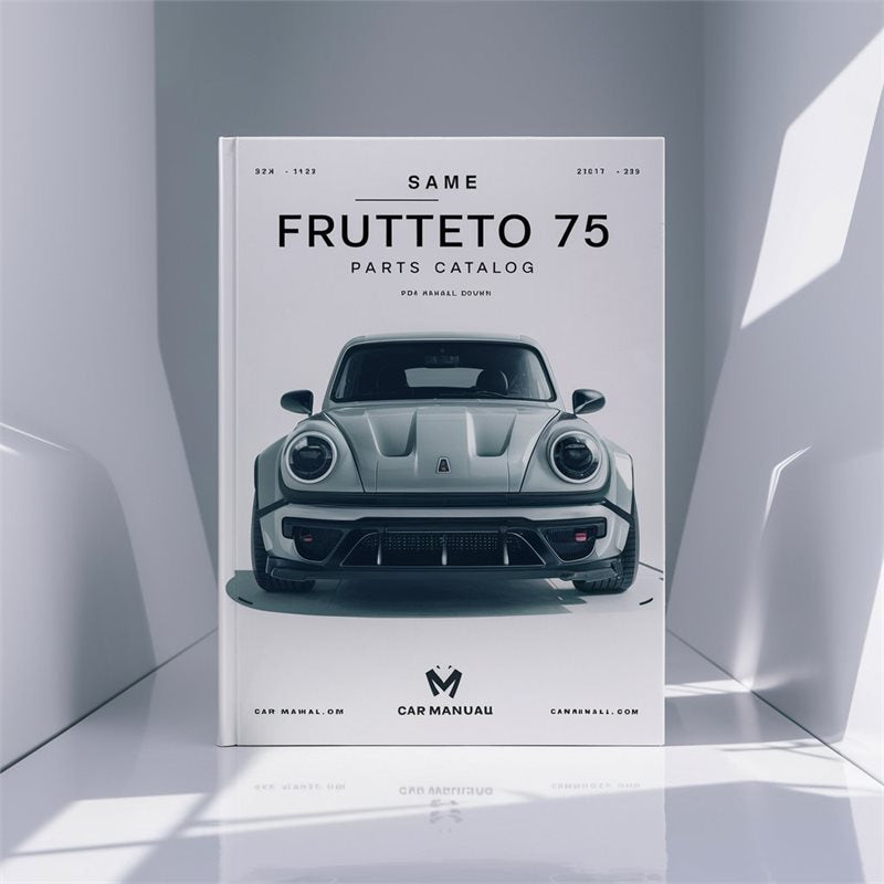 Same Frutteto 75 Parts Catalog PDF
