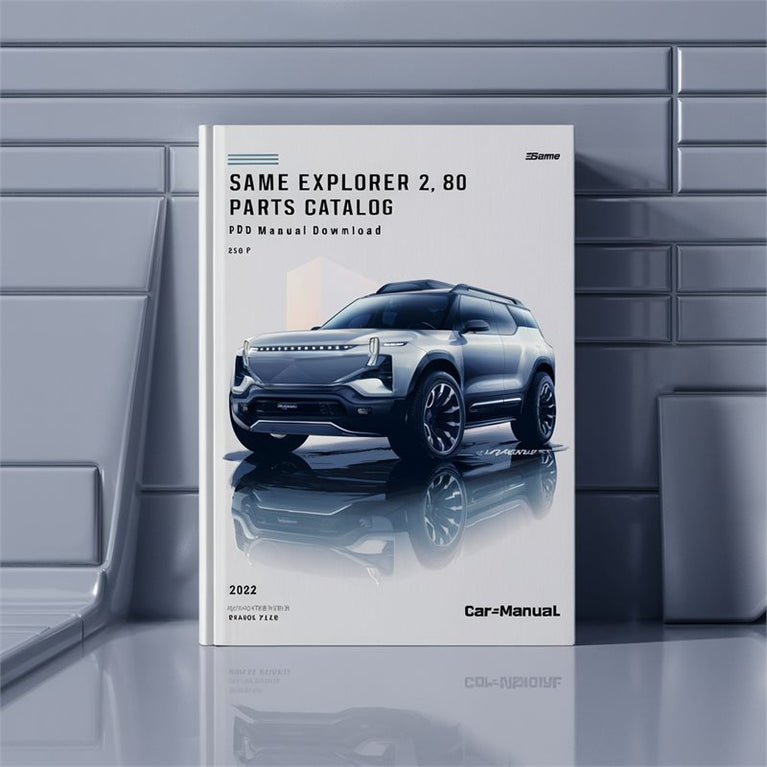 Same Explorer 2 80 Parts Catalog PDF