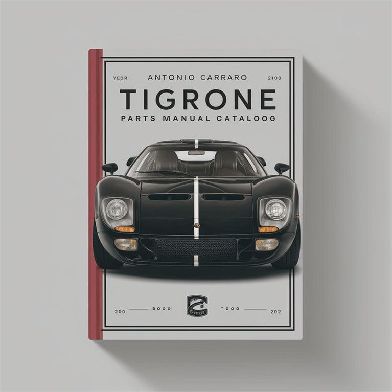 Antonio Carraro Tigrone Parts Manual Catalog PDF