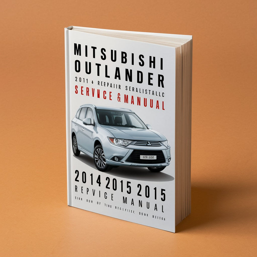 Manual de servicio y reparación de Mitsubishi Outlander 2014 2015