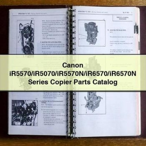 Canon Ir5570/ir5070/ir5570n/ir6570/ir6570n Series Copier Parts Catalog PDF