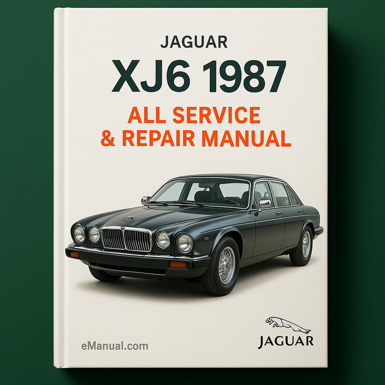 Manual de servicio y reparación de Jaguar XJ6 1987