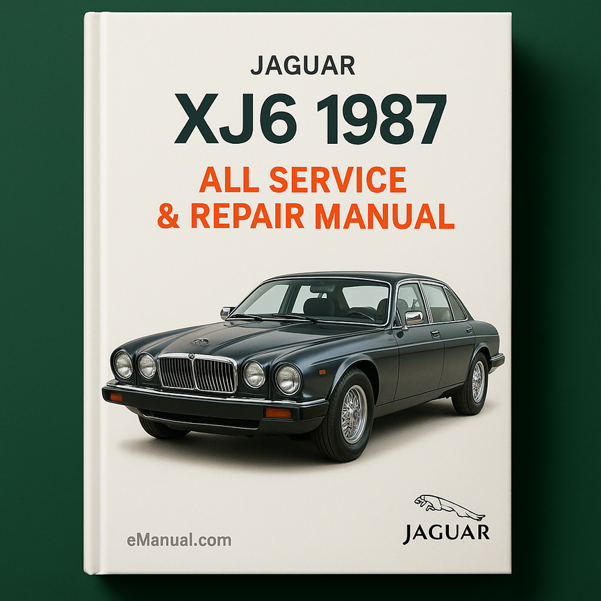 Jaguar XJ6 1987 Alle Service-Reparaturanleitungen