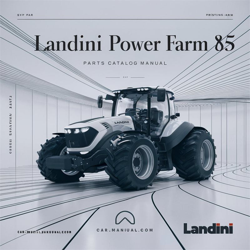 Landini Power Farm 85 Parts Catalog PDF