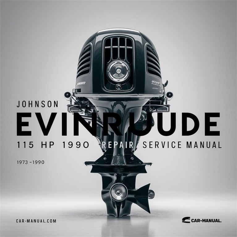 1973-1990 Johnson Evinrude 115 HP Service Repair Workshop Manual PDF
