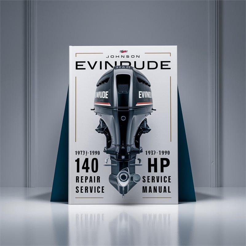 Johnson Evinrude 140 HP 1973-1990 Repair Service Manual PDF